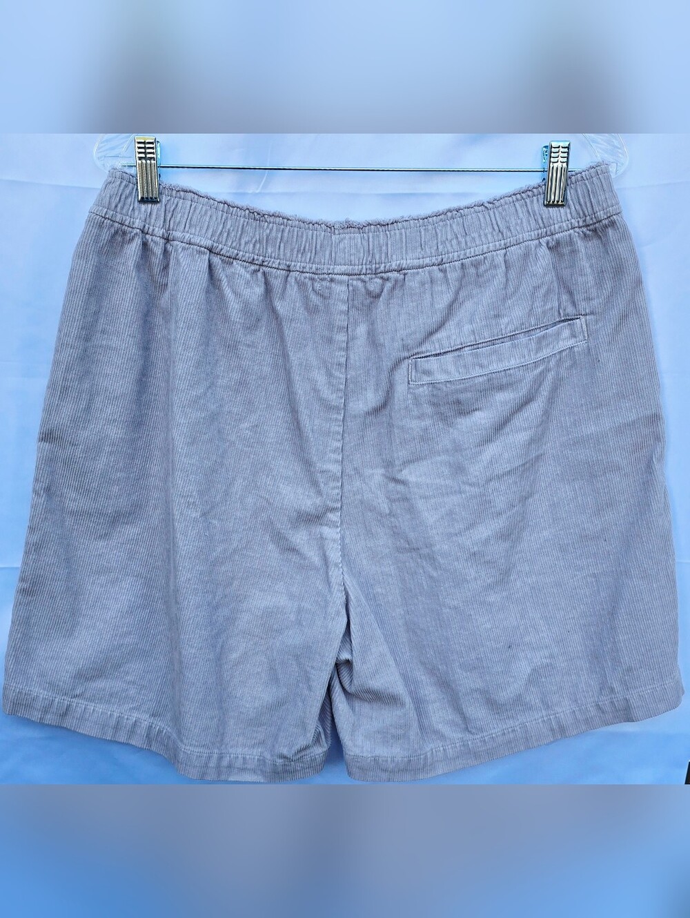 John Elliott Talladega Corduroy Shorts In Haze - Picture 3 of 4